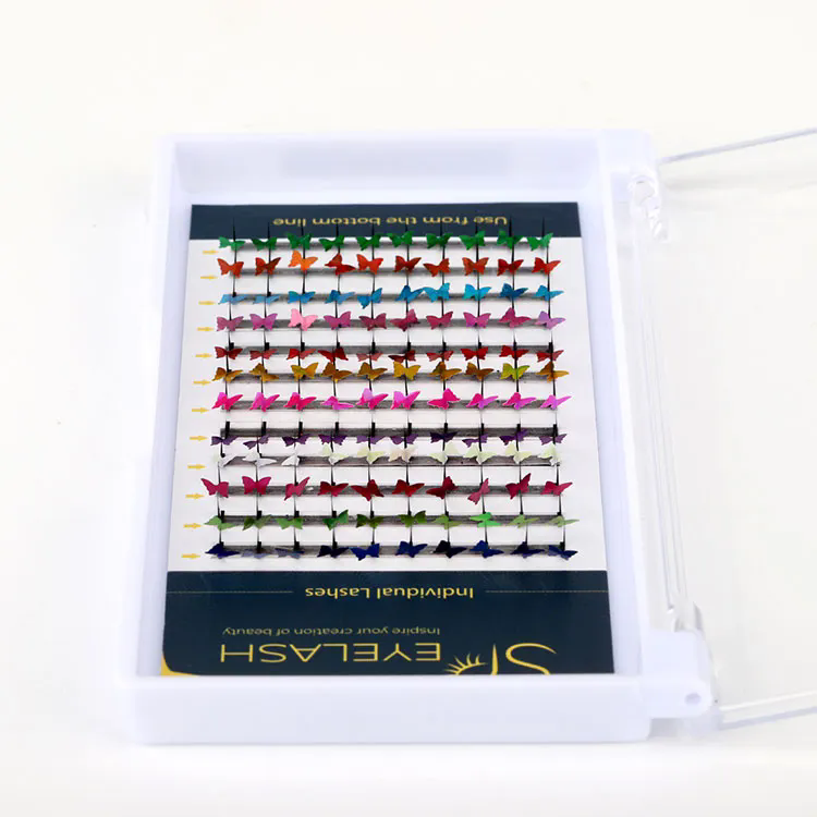Elevate stilum lusum cum vibrantibus palpebris falsis coloratis!