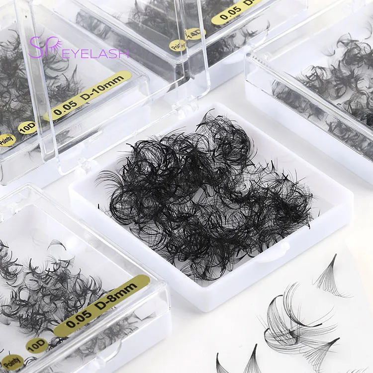 Cur Promade Pointy Fans es Ludus verso pro Lash Technicians
