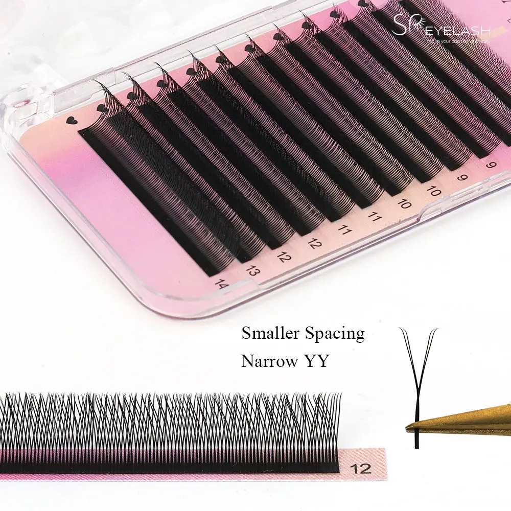 Adspectum graciliorem Yy Lashes